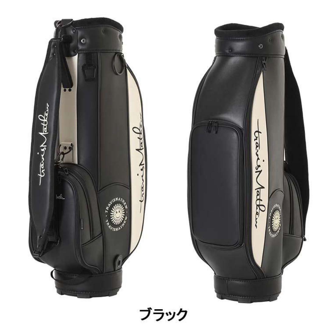 TravisMathew トラヴィスマシュー キャディバッグ 黒/白