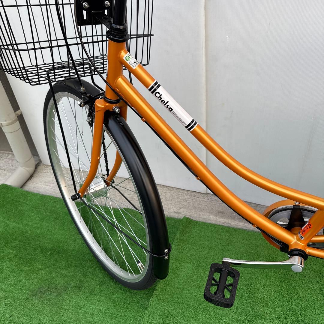 自転車27インチ オートライト新車近い【引き取り限定】