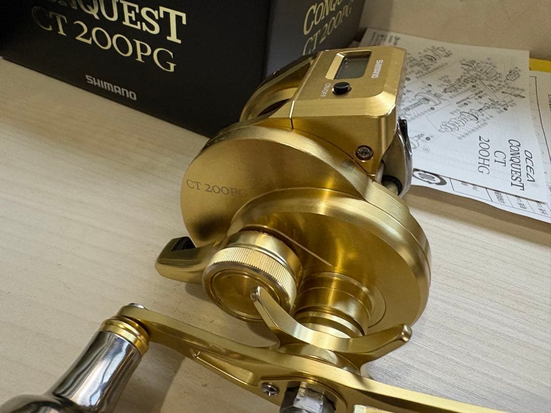 ★☆シマノ 18オシアコンクエスト CT 200PG カスタム　美品