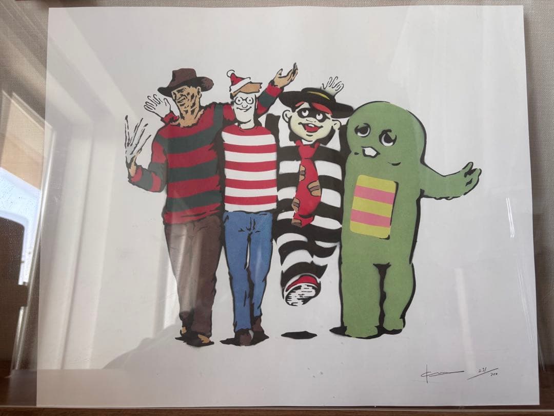 Kurry NO BORDER 4MEN ポスター