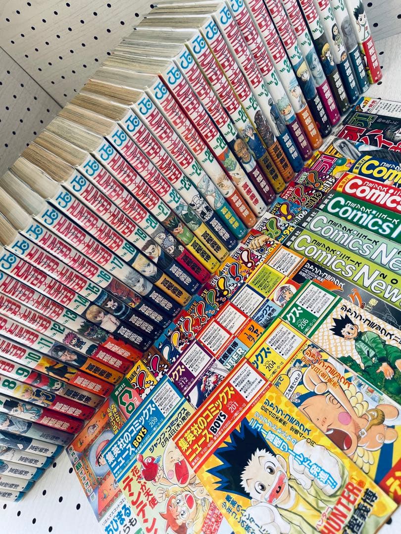 【全巻初版】ハンターハンター ★ 帯付き・チラシ付き+ おまけ