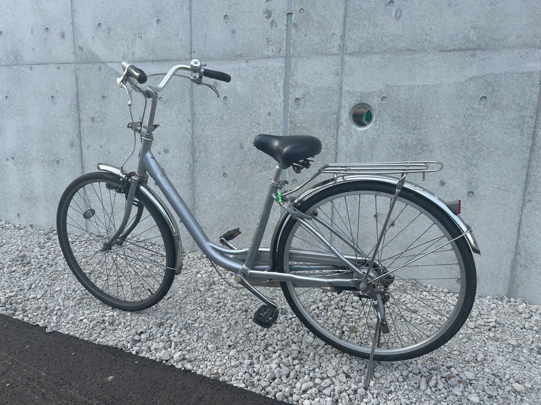 R36愛知 ブリヂストン NU604 JH4G エブリッジ 26インチ シルバー