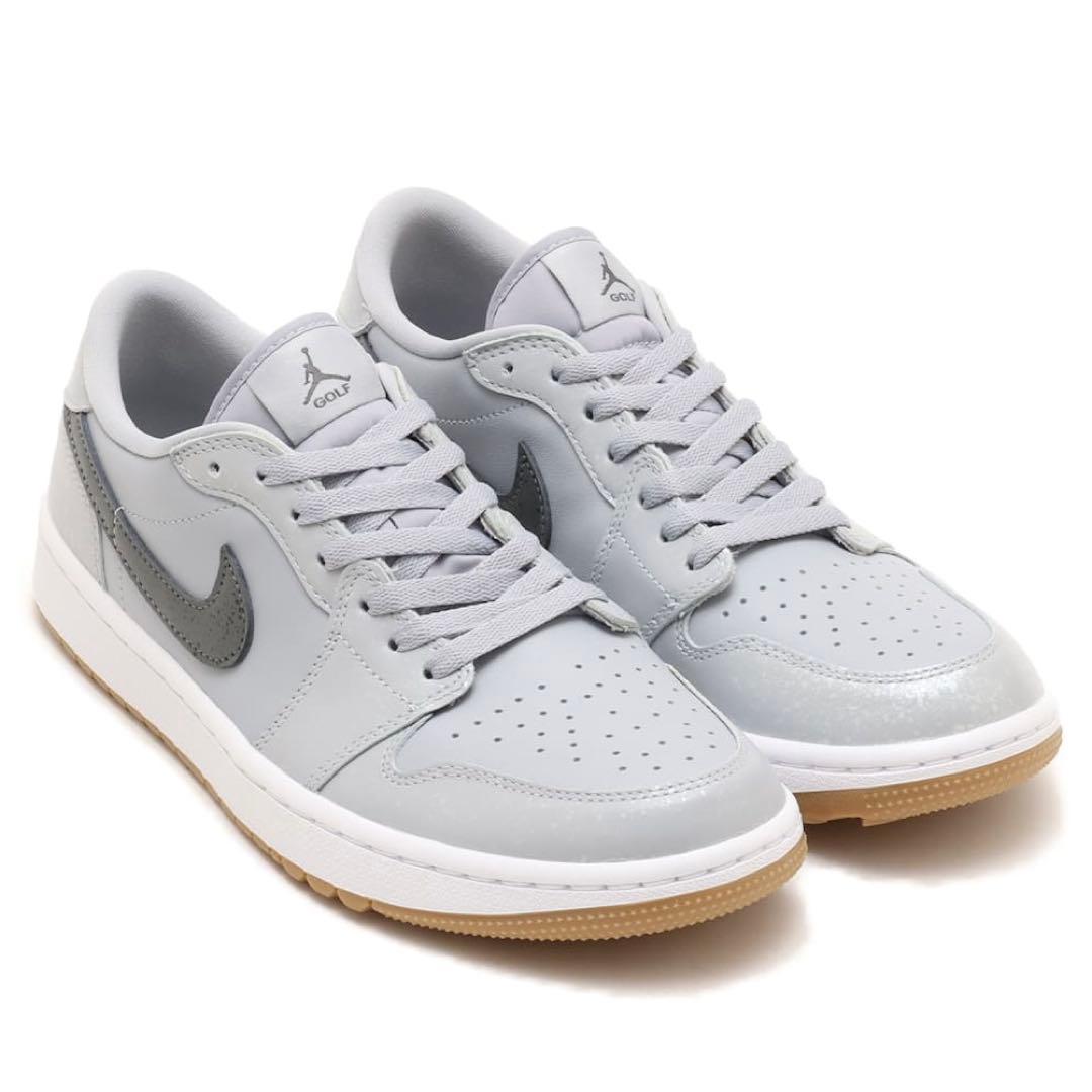 ナイキ ゴルフ 25 ジョーダン 1 ロー シューズ 靴 スニーカー グレー
