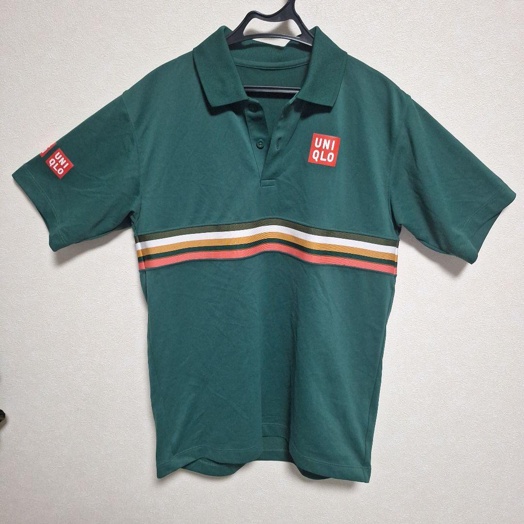 錦織圭 全仏モデル テニスウェア ゲームシャツ ジュニアに最適 上下セット