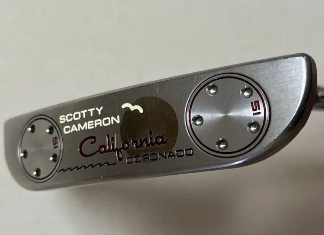 スコッティキャメロン カリフォルニア　コロナド　パター　ウェイト付