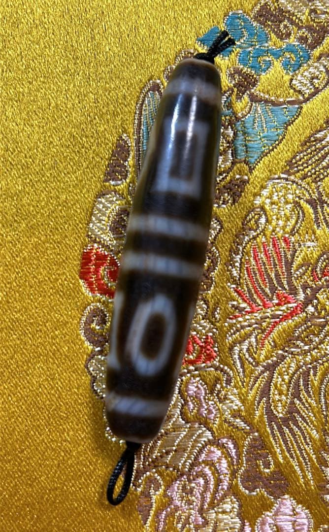 四方天地天珠　老天珠　台湾天珠／送料込　匿名発送／チベット　天珠　お守り