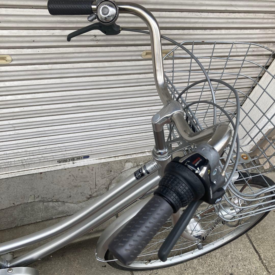 26インチ　シティサイクル ほぼ未使用/車庫保管車　　取りに来る方限定❗️