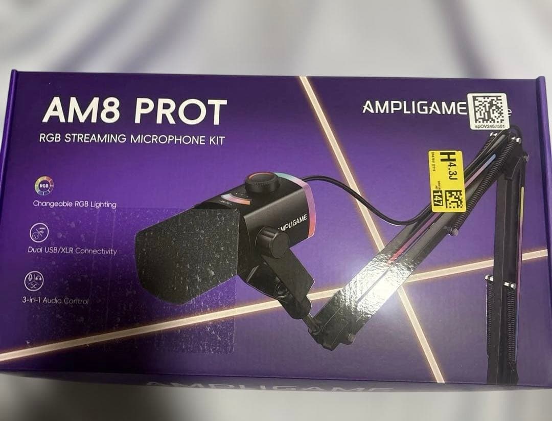 FIFINE USB/XLR接続 ダイナミックマイク ゲーミング 配信用