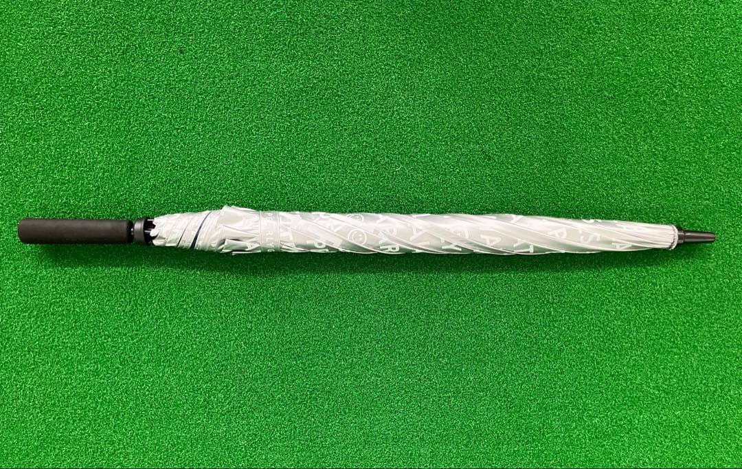 パーリーゲイツ PEARLY GATES ゴルフ用傘 シルバー・ネイビー