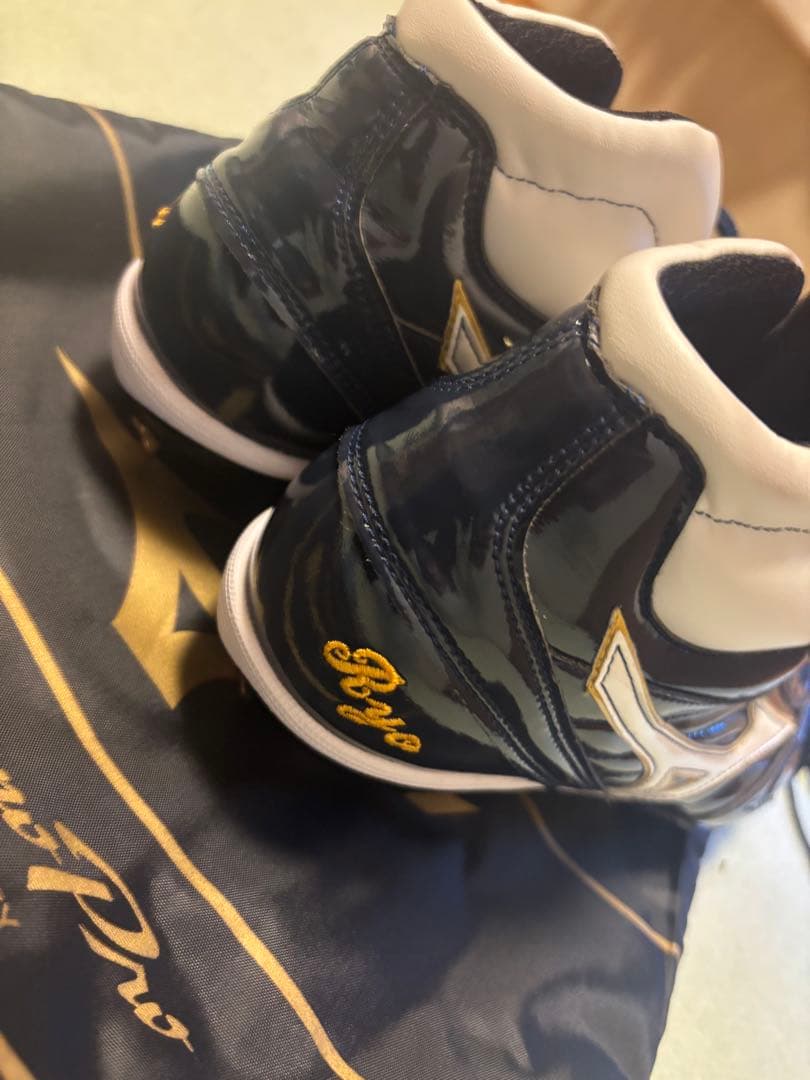 Mizuno pro ネイビー オーダースパイク 26センチ