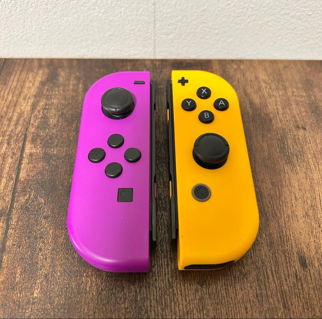 Nintendo Switch 本体 紫/黄色 Joy-Con 各種付属品