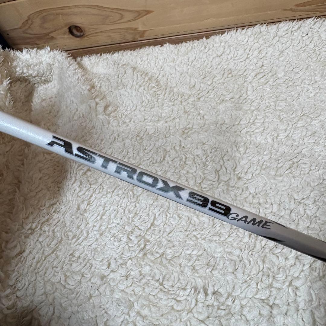 YONEX ASTROX99 GAME ホワイト バドミントンラケット 4UG5
