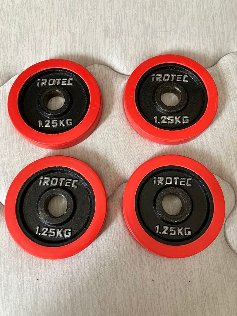 iROTEC ラバーダンベル 60KG セット