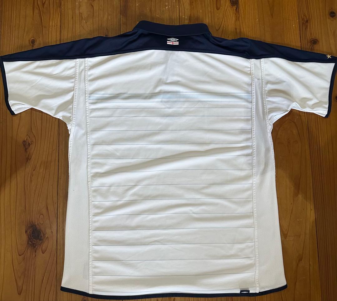イングランド代表 Umbro ホワイトシャツ リバーシブル 2way