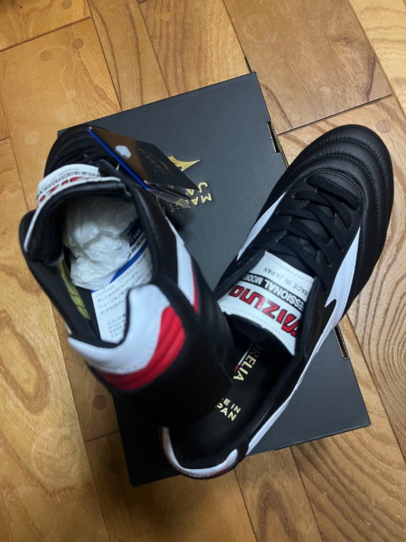 新品　旧品番　特価　ミズノ　モレリア 2 JAPAN 折り返しタン 26.5cm