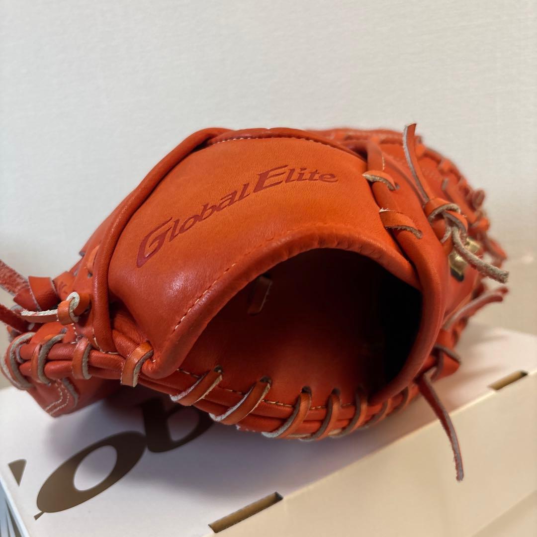 ミズノ　硬式用　キャッチャーミット　定価63,800円　高校野球対応　號