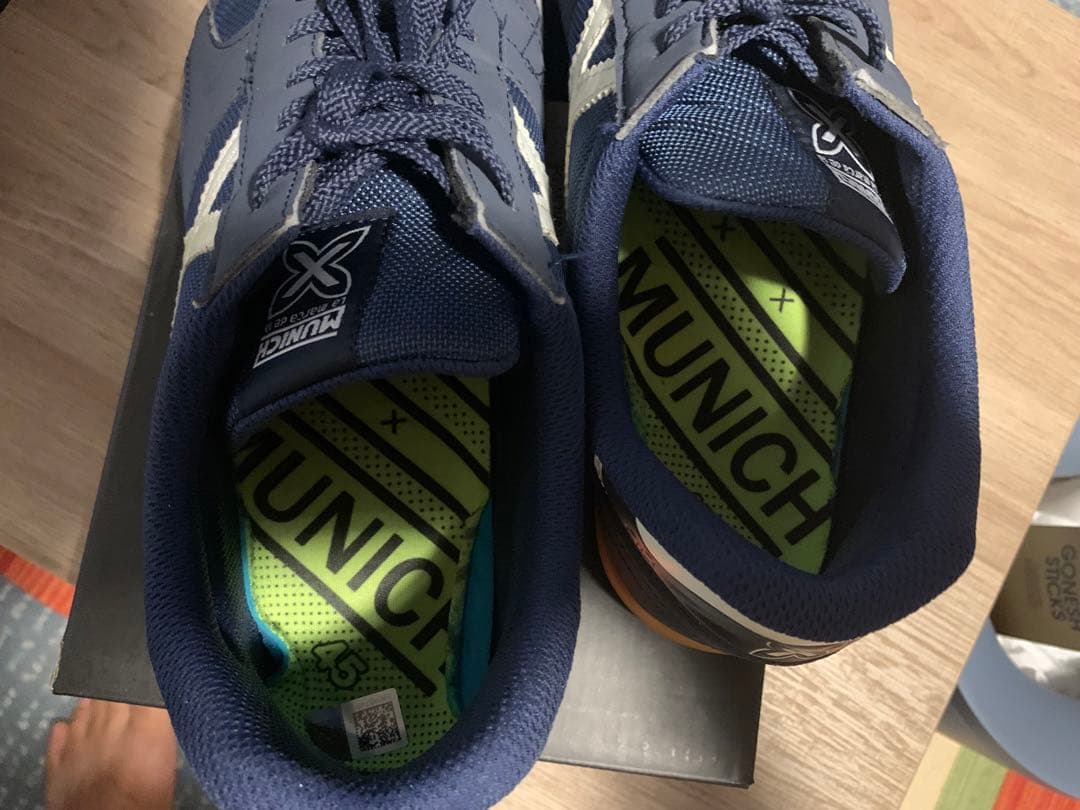 美品 Munich フットサル　ムニック　Gresca インドア　30cm 45