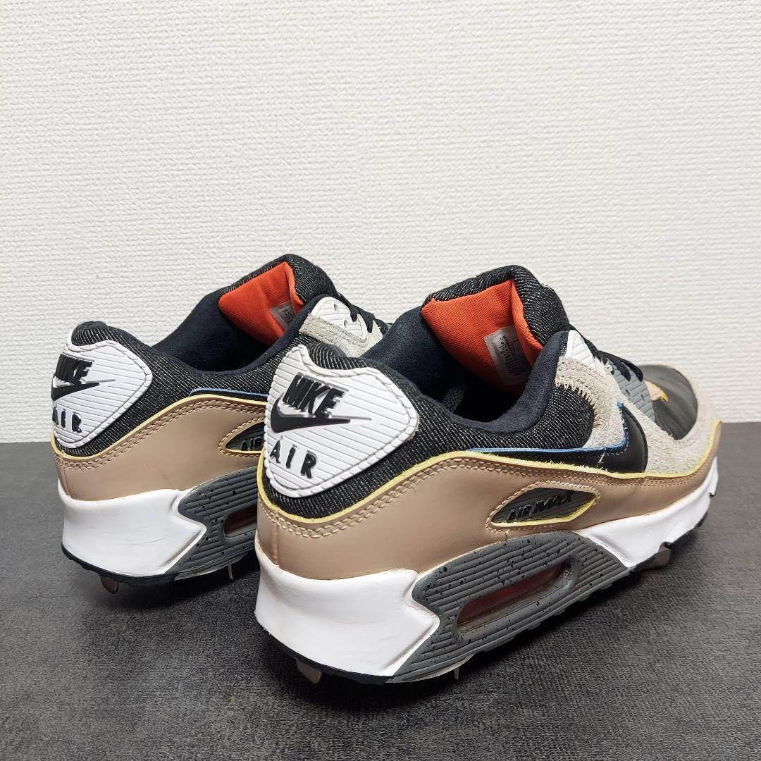 あ*げ様 NIKE ナイキ マックス 90 野球カスタム　スパイク　メンズ　27