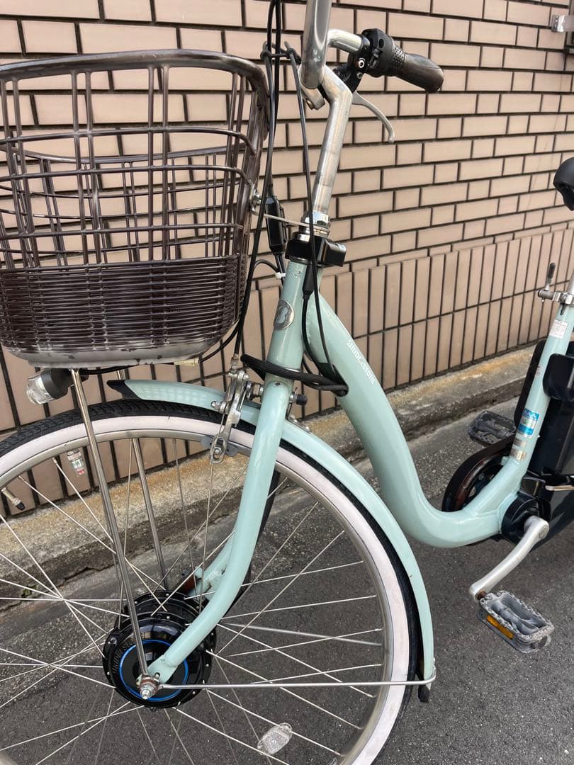 電動アシスト自転車 ミントグリーン 26インチ
