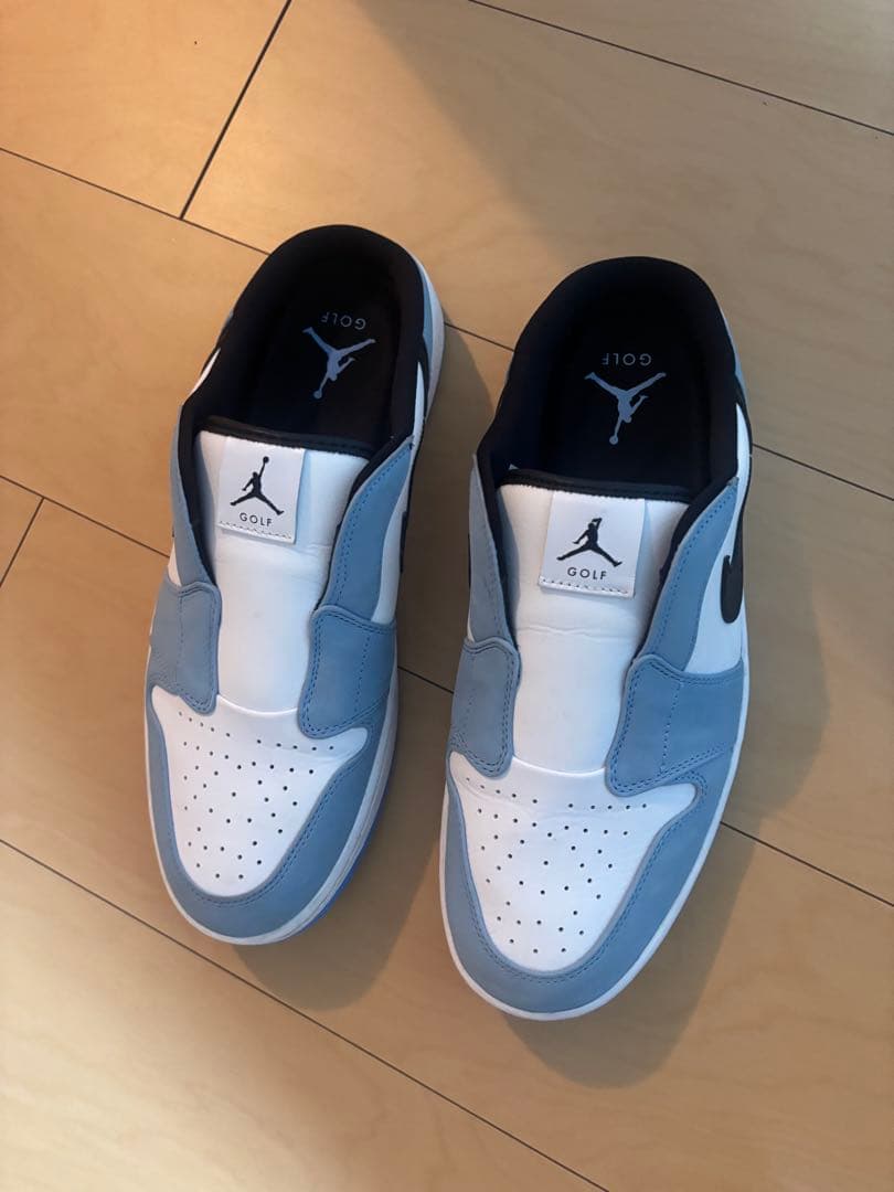 Jordan ゴルフシューズ スリッポン ホワイト/ブルー
