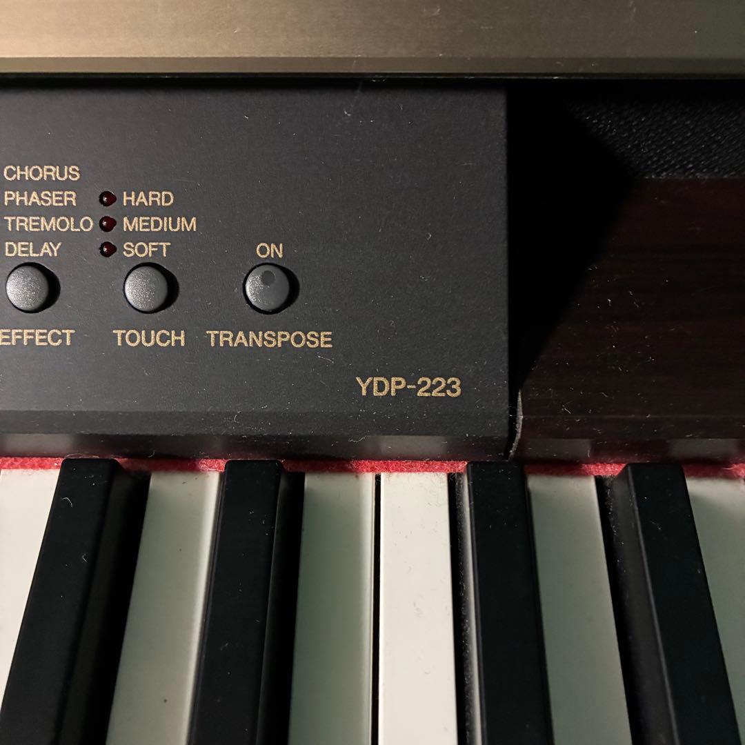 Yamaha YDP-223アリウス ダークブラウン 電子ピアノ 88鍵盤