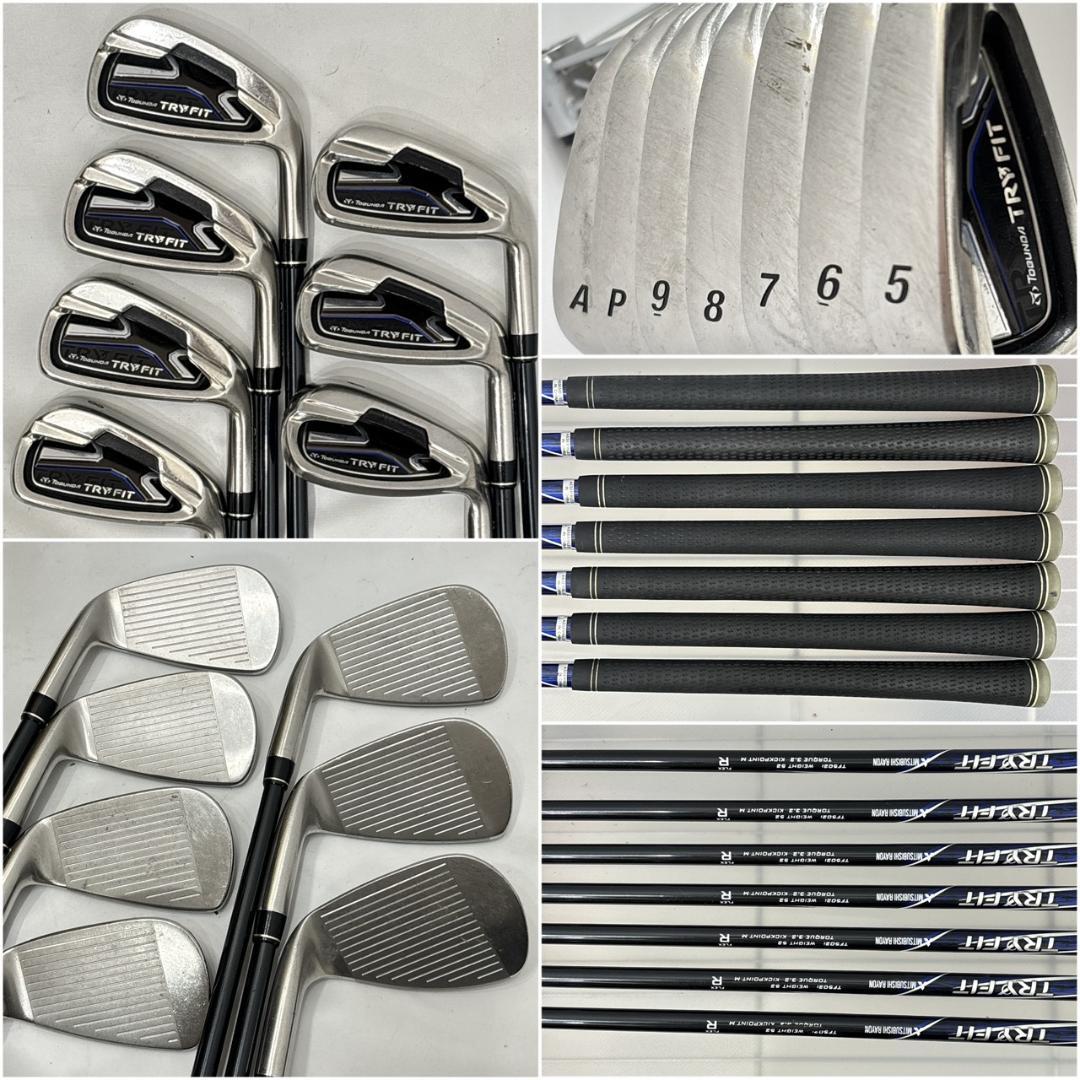 メンズ右利き初心者用　トブンダ　トライフィット　ゴルフクラブセット　W-2714