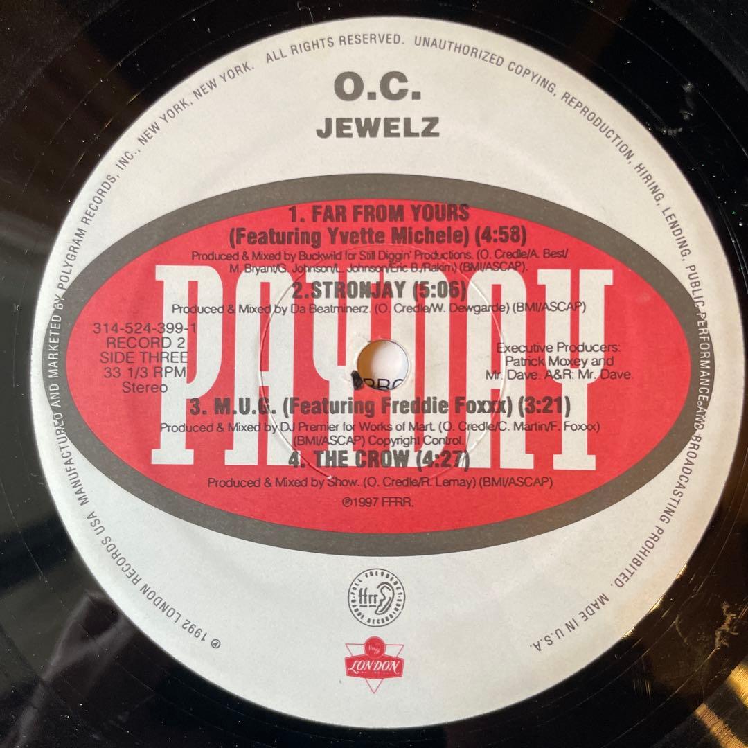 OC Jewelz レコード アルバム LP D.I.T.C