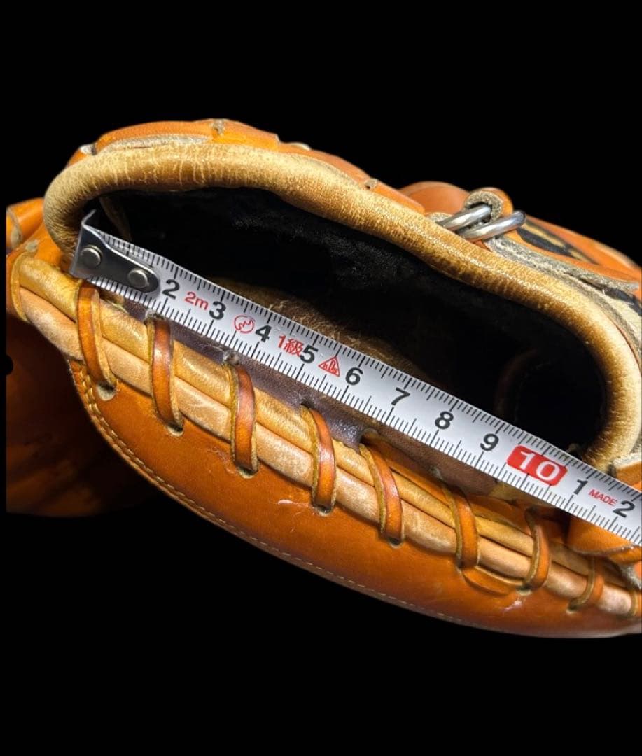 ZETT　最上級ランクプロステイタス 希少旧ラベル　キャッチャーミット 軟式用