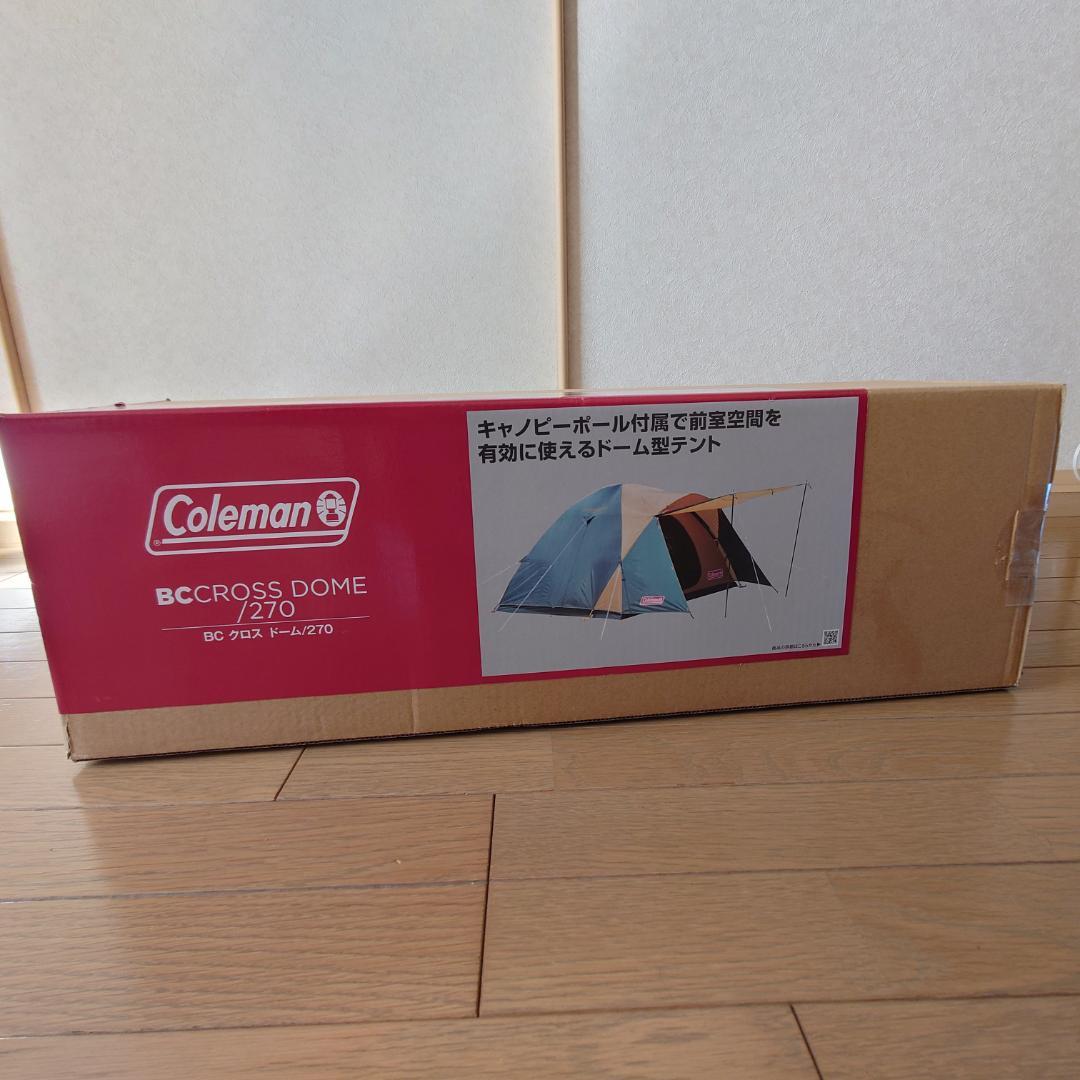 Coleman テント BCクロスドーム 270 グリーン 4～5人用