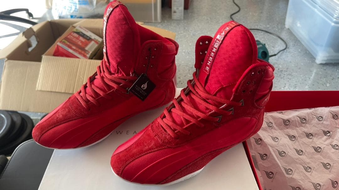 ウエイトトレーニング RYDERWEAR KAI GREENE SIGNATURE D-MAK RED