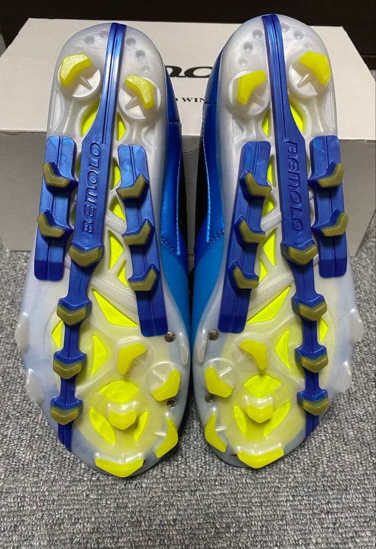 【新品】BeMoLo/ビモロスパイク/ブルー/25.5㎝