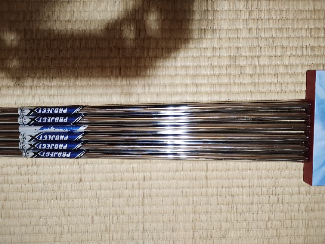 プロジェクトx　6.0　アイアンシャフト　pw〜5i