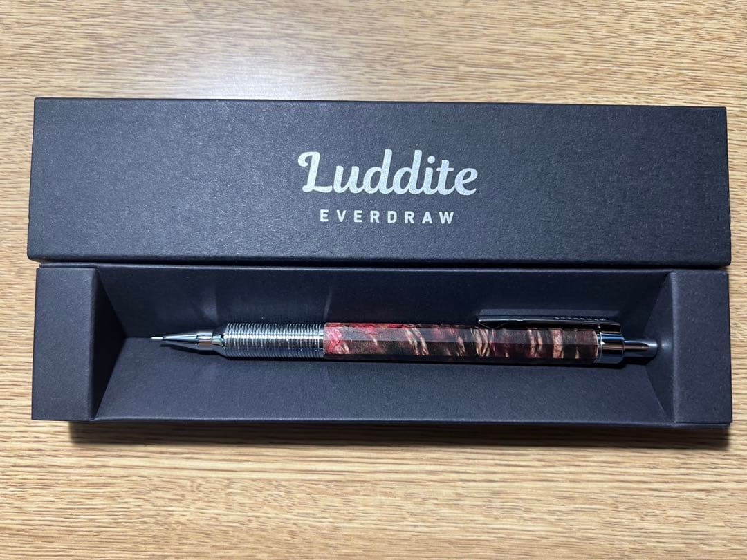 ラダイト エバードロー 銘木モデル イエローナイフ 0.5mm