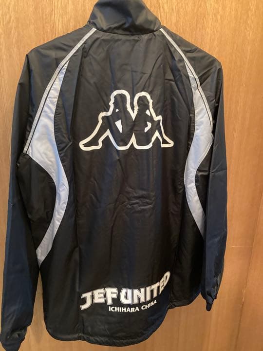 L ) 未使用 ジェフユナイテッド市原・千葉 ナイロンジャケット ブル