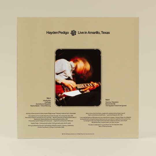 洋楽 Live in Amarillo, Texas /Hayden Pedigo