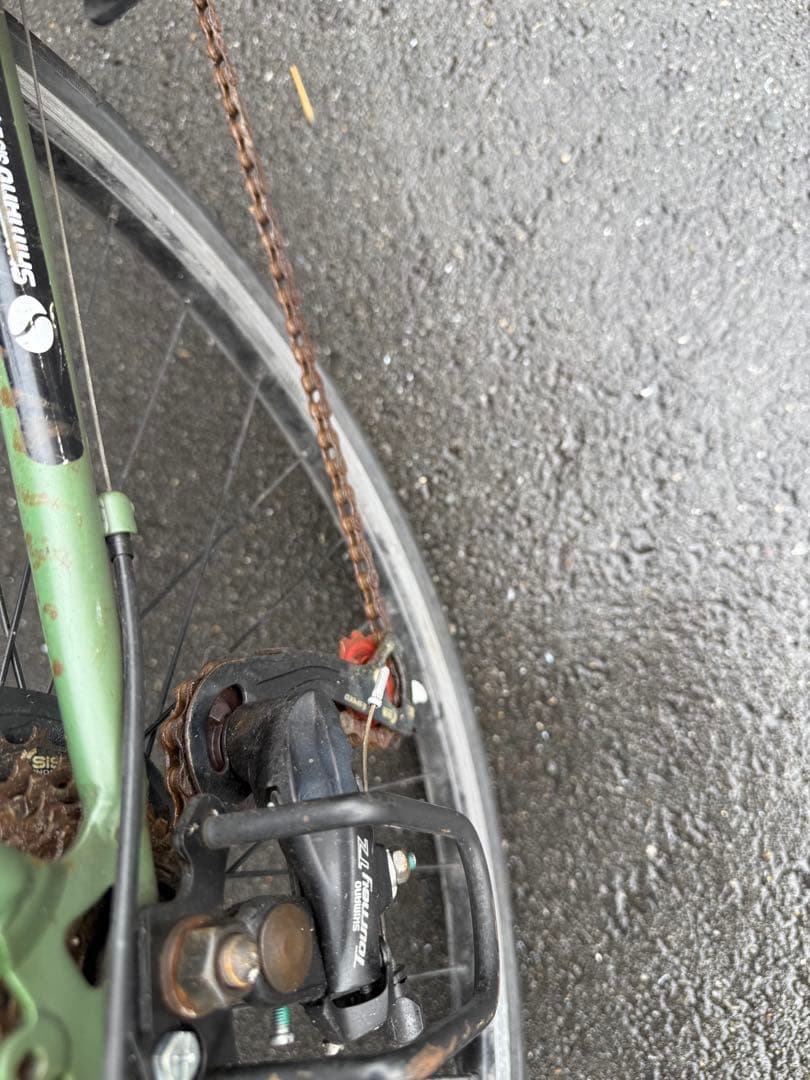 12 自転車 クロスバイク 大阪市 【引取り限定】 変速付き