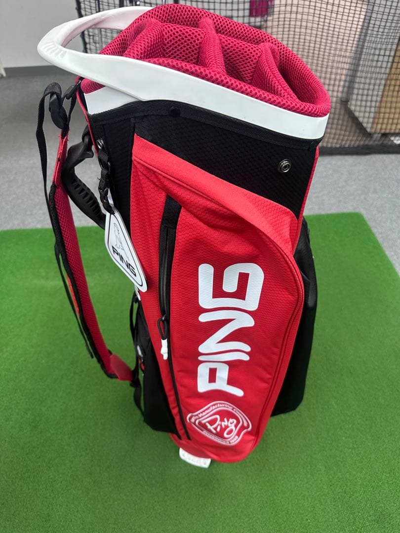 PINGキャディバック(レッド)