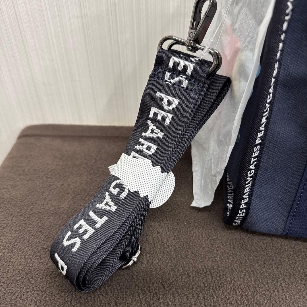 パーリーゲイツ　カードバッグ　ニコちゃん　ネイビー