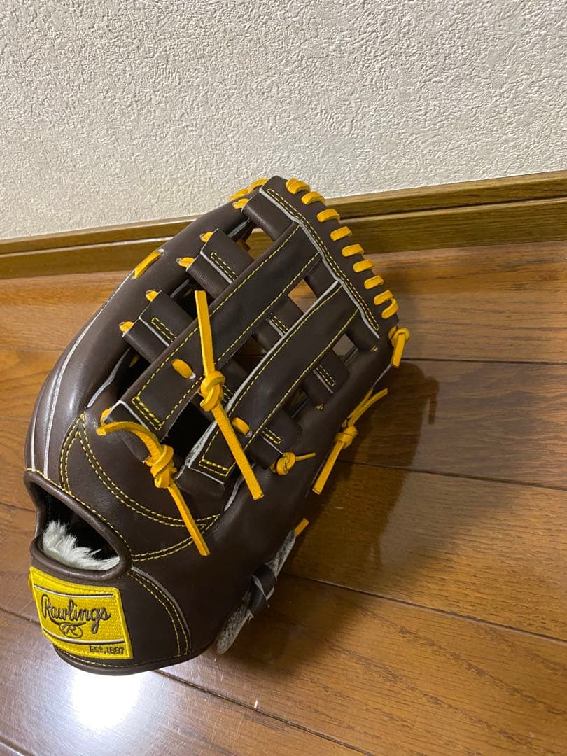 Rawlings 軟式グローブ 外野用　右投げ　ブラウン
