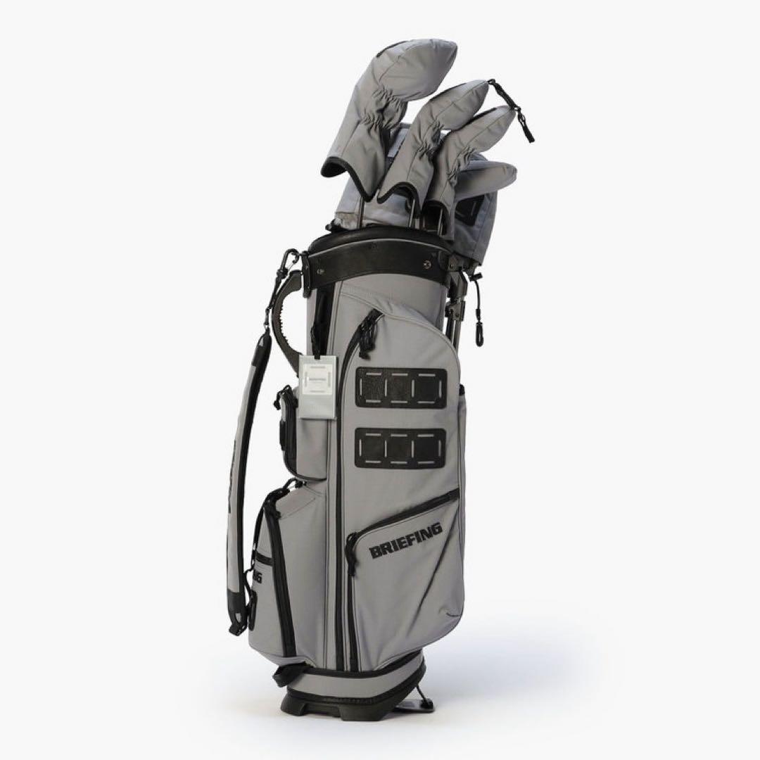 【新品・タグ付き】BRIEFING キャディバッグ グレー CR-9 人気カラー