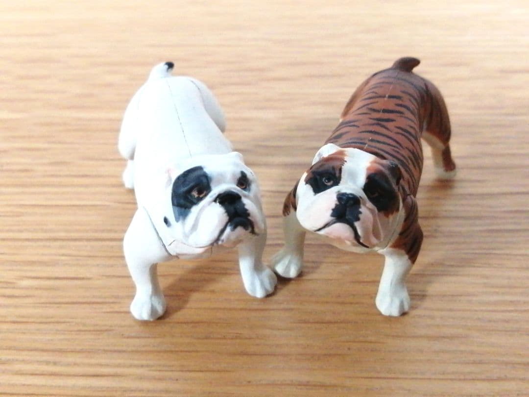 5匹まとめ売り ブルドッグ チョコエッグ スクラッチ当選品など