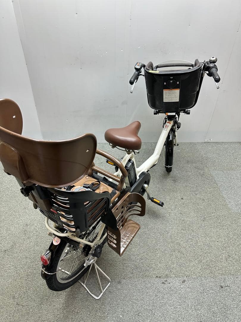 ヤマハパスKISS 3人乗り電動自転車　子供乗せシート付き　お買い得品