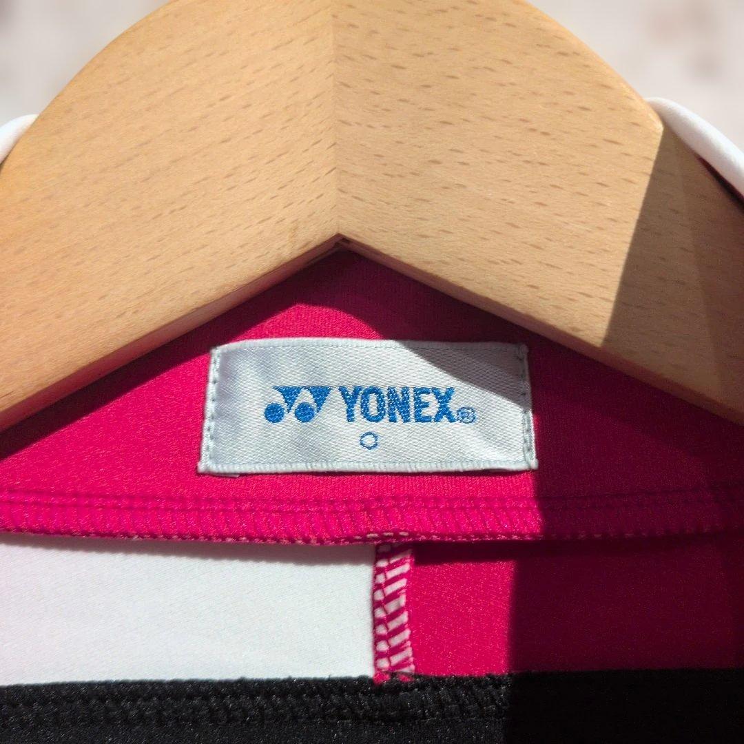 YONEX バトミントン日本代表　ウォームアップウェア　ピンク　ブラック