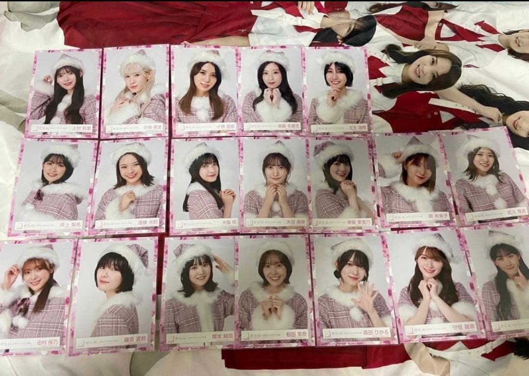 櫻坂46 生写真 クリスマスサンタ衣装 全メンバーフルコンプ