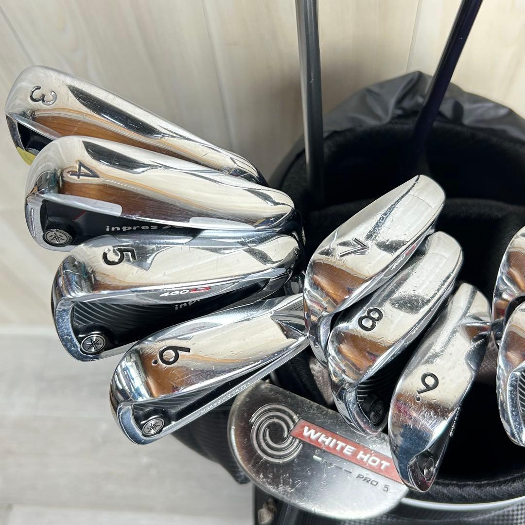 【メンズ右】ヤマハ　 inpres X SWORD メンズゴルフセット