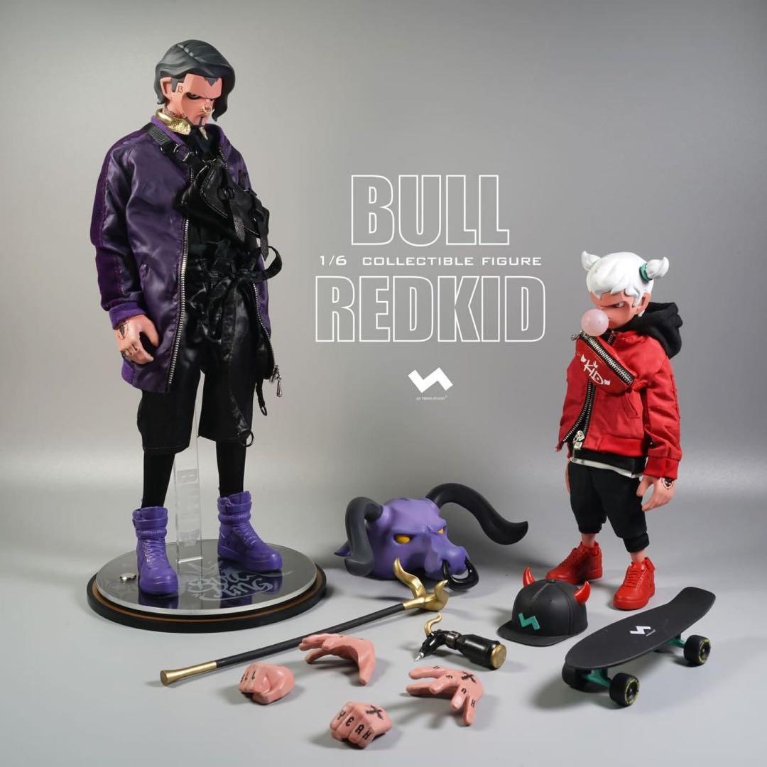 JTスタジオ 西遊記 Bull Red Kid 悟空 牛魔王1/6 フィギュア