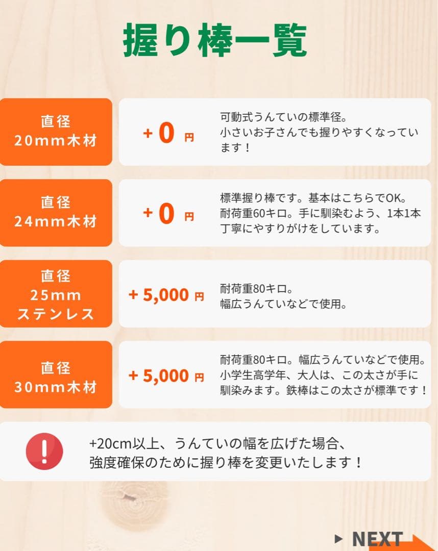 ちーすけさんオーダー　室内遊具　室内うんてい　知育うんてい