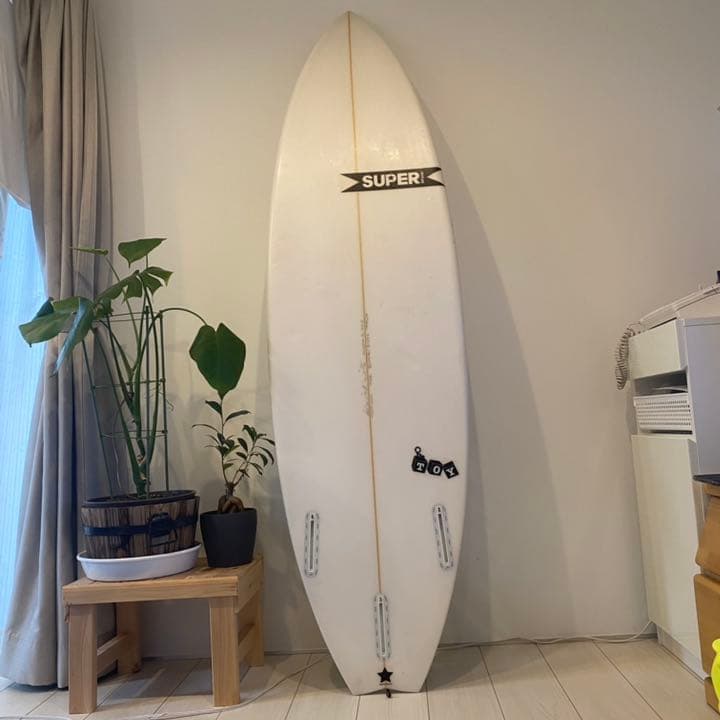 スーパーブランドトイ6.2、フィン、リーシュ、ケース付き