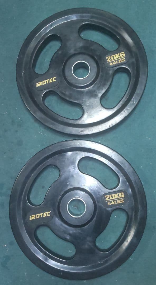 オリンピック シャフト アイロテック 135kgセット+ダンベルシャフト2本