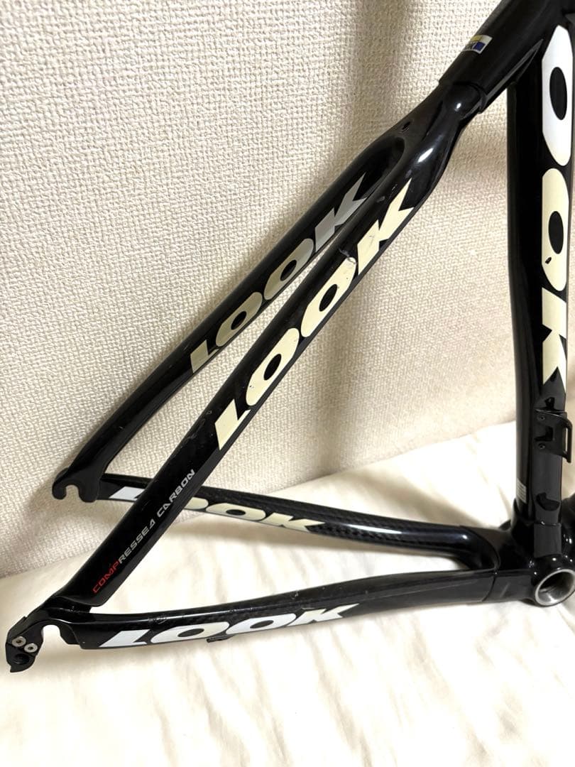 LOOK 595 フレームセット XSサイズ ※トップキャップ欠品